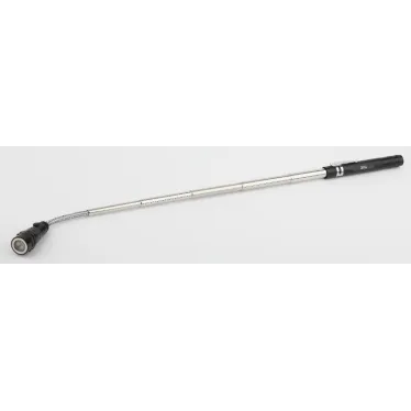 Фонарик на батарейках 4хLR44, ударопрочный, телескопическая ручка 40 см, регулируемый угол, магнитный RB-602 Практик