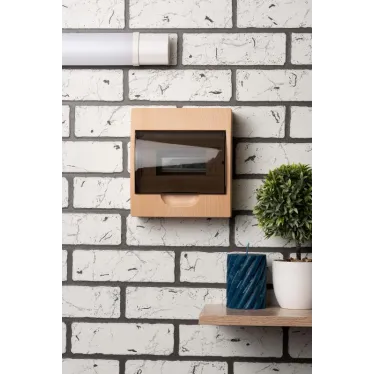 Щит распределительный навесной ЩРН-П- 8 светлое дерево IP41 PROxima