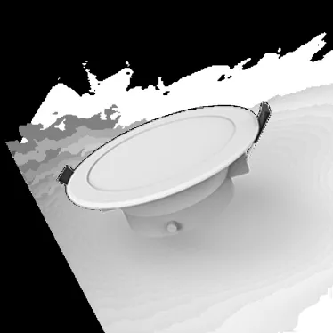 Светильник светодиодный ДВО 9.5 Вт 790 лм 4000К AC 220В IP54 круг D110х44мм монт d75мм Алюминий Elementary Gauss