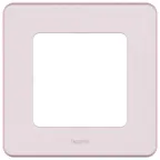 Рамка 1 пост INSPIRIA розовая