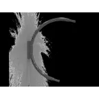 Кронштейн для монтажа на стены, колонны или потолок под углом 0, 15, 30 или 45 градусов