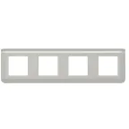 Рамка Mosaic 4Х2 модуля - алюминий