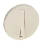 Celiane Лицевая панель выключателя/переключателя однополюсного 067001/02/31/32 с тонкой клавишей слоновая кость