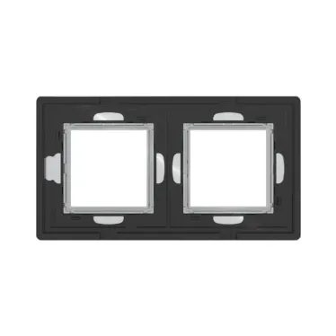 Рамка из алюминия, ''Avanti'', серая, 4 модуля