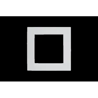 15 Рамка на 1 пост белый