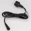 Шнур питания ARD-CLASSIC-BALL-LIVE-1.5м Black (230V, 1.6A) (ARDCL, Закрытый)