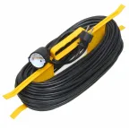 Удлинитель силовой 1 розетка шнур 50м ПВС 3x1 УР50
