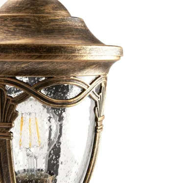 Светильник НБУ-60w вверх Е27 IP44 черное золото