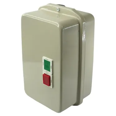 Пускатель электромагнитный ПМЛ-3220 УХЛ4 Б, 380В/50Гц, 1р+1з, 40А, нереверсивный, с реле РТЛ-2055-2 30-40А, в корпусе из металла IP54, с кнопками ПУСК + СТОП