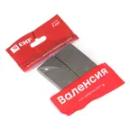 Валенсия лицевая панель выключателя 2-кл. проходного 10А графит