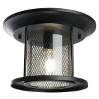 Светильник НПУ-60w Е27 IP44 черный