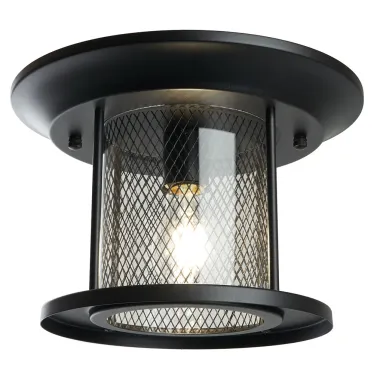 Светильник НПУ-60w Е27 IP44 черный