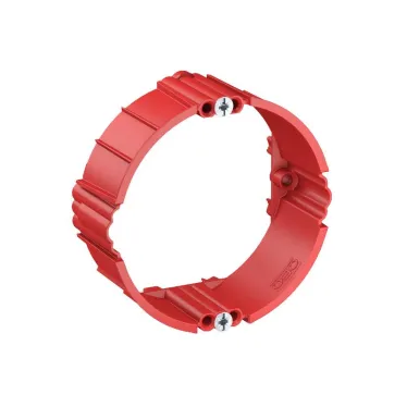 Кольцо выравнивающее для удлиннения монтажной коробки для бетонных стен D60 мм, H24 мм