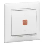 VALENA Рамка 1 пост горизонтальная белая