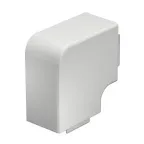 Крышка плоского угла кабельного канала WDKH 60x90 мм (ABS-пластик,белый)