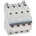 Выключатель автоматический четырехполюсный 2А B DX3 10kА/16kА