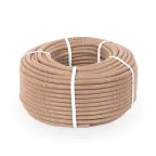 Труба гофрированная ПВХ легкая сосна с/з д16 (50 м/уп)