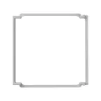 Connect Позиционер на 90 град. для модулей СКС К45 в колонны миниколонны и телеблоки серый