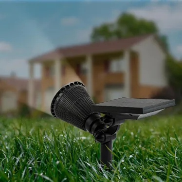 Светильник садовый 4 LED на солнечной батарее ERASP024-10