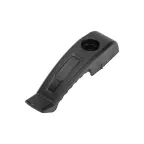 Держатель кабеля для прямого монтажа односторонний черный, 67 мм (20 шт/уп)