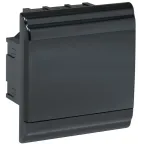 Корпус модульный пл. встр. ЩРВ-П-6 PRIME черный IP41