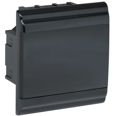 Корпус модульный пл. встр. ЩРВ-П-6 PRIME черный IP41