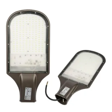 Светильник светодиодный уличный консольный. Дневной (6500K). Угол 110 градусов. ULV-R22H-120W/DW IP65 GREY.