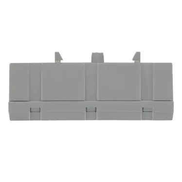 Шина фаза L 6х9мм 10 отверстий латунь серый изолированный корпус на DIN-рейку PROxima