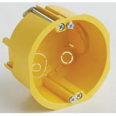 Коробка монтажная Гипрок 68мм металлические лапки