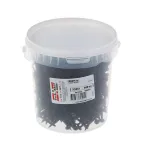 Саморез гипсокартон/металл 3,5х51 черный (500шт) - ведро