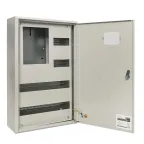 Щит учетно-распределительный навесной ЩРУн-3/48о IP31 однодверный с окном 630х400х160