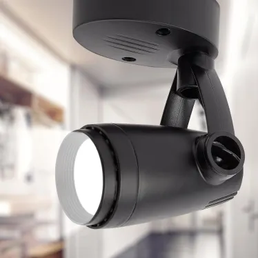 Светильник Накладной, черный OL5 GU10 BK (50/600)