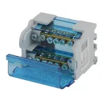 Шины на DIN-рейку в корпусе (кросс-модуль) ШНК 2х7 L+PEN