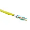 Витая пара U/FTP кат 6 4 пары AWG23 solid IN LSZH нг(А)-HF желтый 500м
