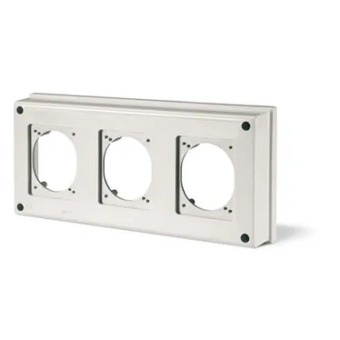 Крышка 150х328х45 на 3 поста с основанием 70х87 мм