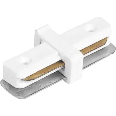 Коннектор прямой белый для шинопровода