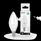 Лампа светодиодная LED 10 Вт 730 лм 4100К свеча нейтральный E14 AC 220В Elementary Gauss