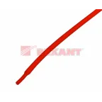 Термоусаживаемая трубка 2,0 1,0 мм, красная, упаковка 50 шт. по 1 м, REXANT
