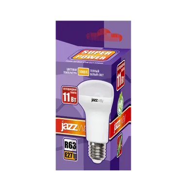 Лампа светодиодная рефлекторная LED 11Вт E27 R63 230/50 теплый