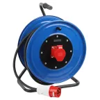 Удлинитель силовой IND380-RM-1e-5x4-50m-IP44 на 380В на катушке 1 розетка CEE 5P 50м КГ 5х4 32A IP44