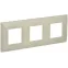 SKANDY Рамка 3-местная SK-F01B бежевый IEK