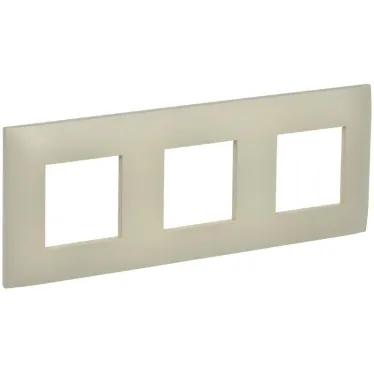 SKANDY Рамка 3-местная SK-F01B бежевый IEK