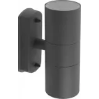 Светильник ДБУ вверх/вниз 2хGU10 без ламп IP44 серый