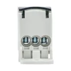 Блок распределения (Кросс) крепеж на панель DIN КБР-80А