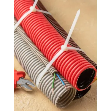 Хомут P6.6 стандартный белый 8.8x500 (100шт) FlexLock PROxima