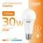 Лампа светодиодная LED 30 Вт 2320 лм 3000К А67 груша теплый E27 AC 220В Elementary Gauss