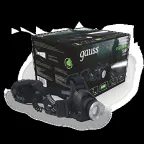 Фонарь светодиодный налобный 5 Вт 450 лм Черный IP44 аккумуляторный Li-ion 2400мАч GFL Gauss