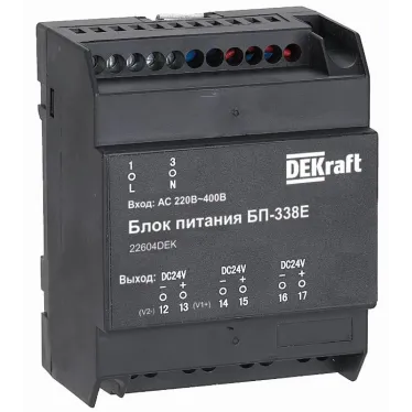 Блок питания, U входное 220В АС, U выходное 24В DC, 7Вт