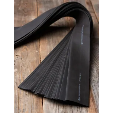 Термоусаживаемая трубка ТУТ нг 50/25 черная в отрезках по 1м PROxima