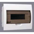 Щит распределительный встраиваемый ЩРВ-П-12 IP41 пластиковый прозрачная дверь